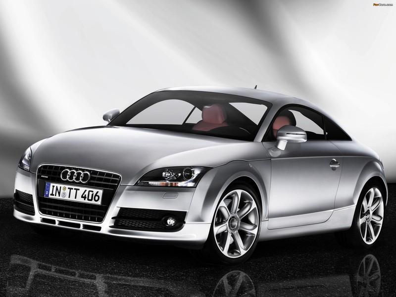 Audi tt4g купе концепт-кар в серебре с красными сиденьями (машина, ауди кватро, audi quattro, спортивный автомобиль, audi)