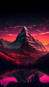 Enchanting Matterhorn at Dusk: A Vibrant Natural Landscape