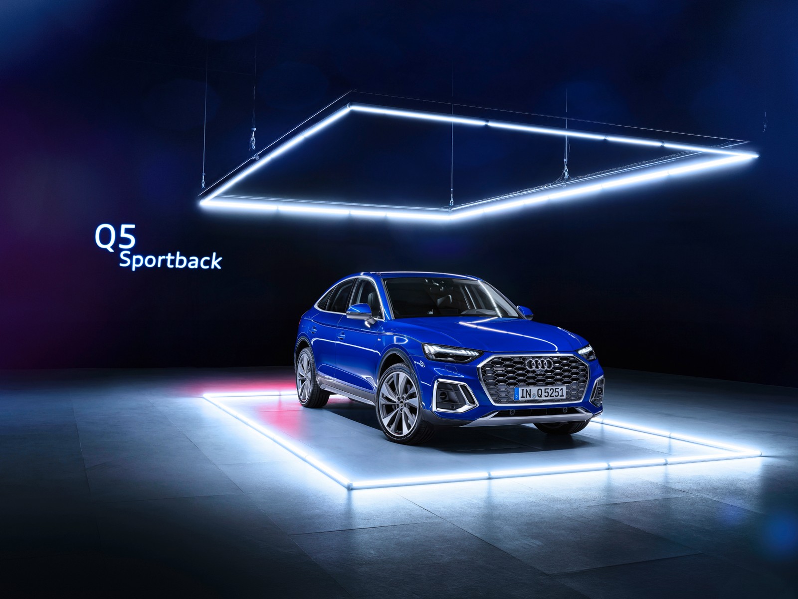 Скачать обои audi q5 sportback 45 tfsi quattro s line, 2020, 5k, 8k, машины