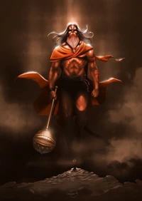 hanuman, jai sriram wallpaper