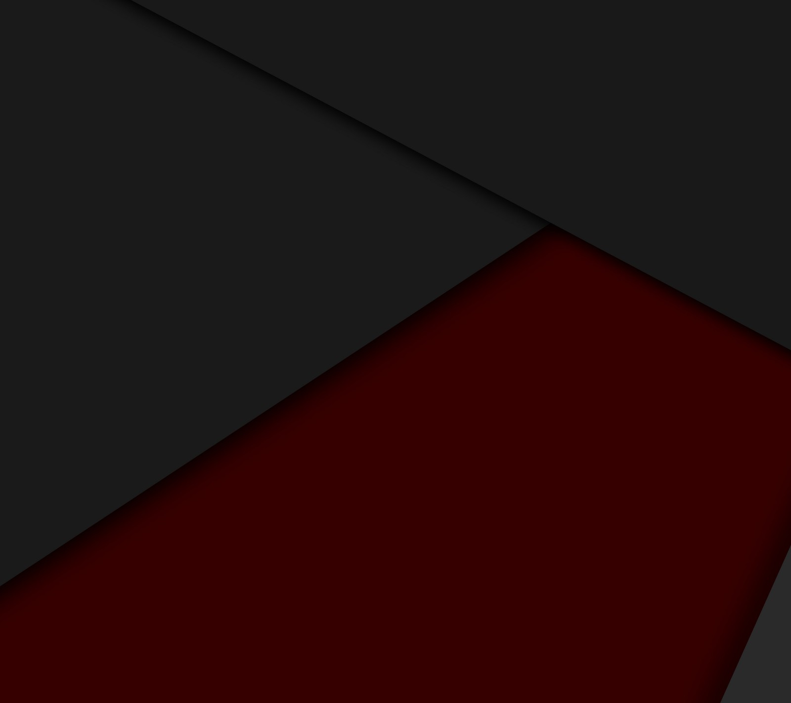 A close up of a black and red wallpaper with a red background (android, black, dark, design, flat)