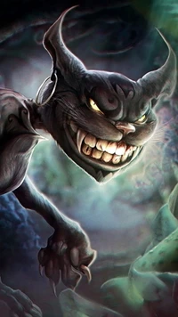 Le Chat du Cheshire : Le Gardien Souriant de la Folie