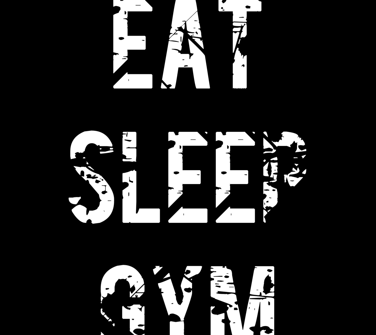 Eat sleep gym by theartofoam (eat, gym, lift, rpeat, sleep)