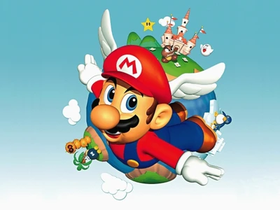 cartoons, super mario