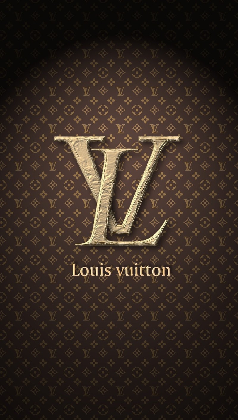 Близкий план логотипа louis vuitton на обоях (dfgd, герг)