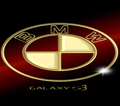 bmw, auto, galaxy s3, gold