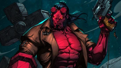 Hellboy : Le héros démonique iconique des comics au film