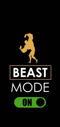 Beast Mode Activated: Strength and Determination Emblem