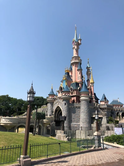 disneyland, sítio histórico, marco, agulha, torre