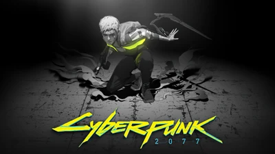 V в действии: выставка искусства Cyberpunk 2077