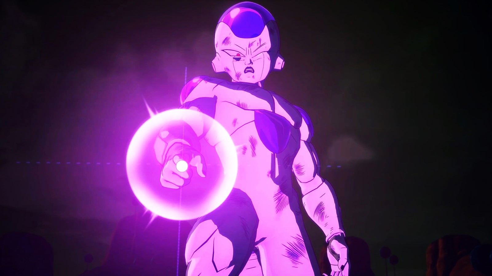 Baixar papel de parede frieza, dragon ball z kakarot, jogo de vídeo