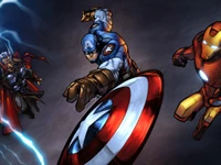 captain america, iron man, thor, hulk, the avengers wallpaper