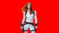 black widow, red background, scarlett johansson, dc comics, 2020 movies wallpaper