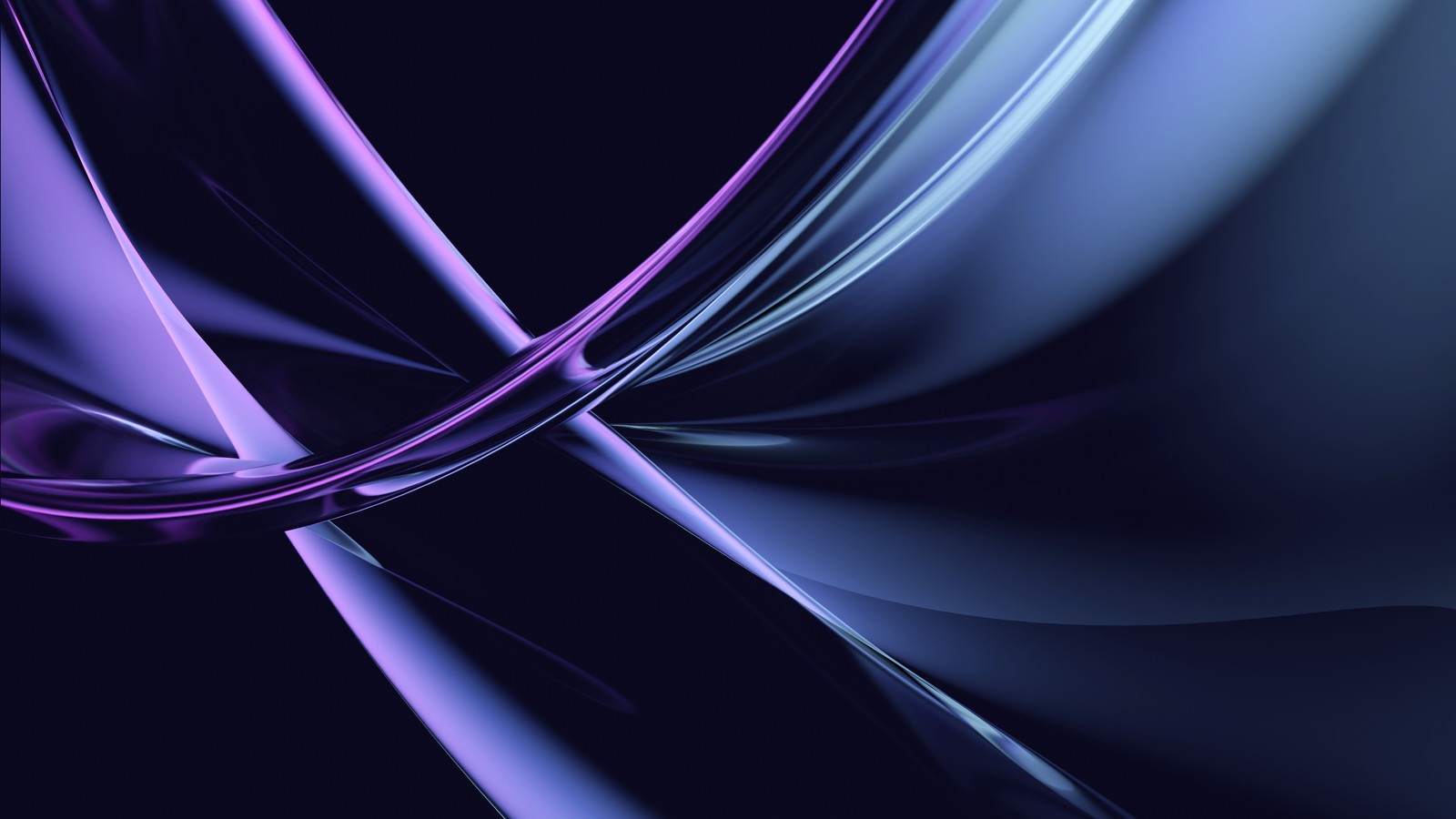 Um fundo abstrato roxo e preto com linhas curvas (brilhante, fundo abstrato, fundo escuro, abstrato, papel de parede 4k)