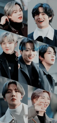 bts, jimin, jin, jk, jungkook wallpaper