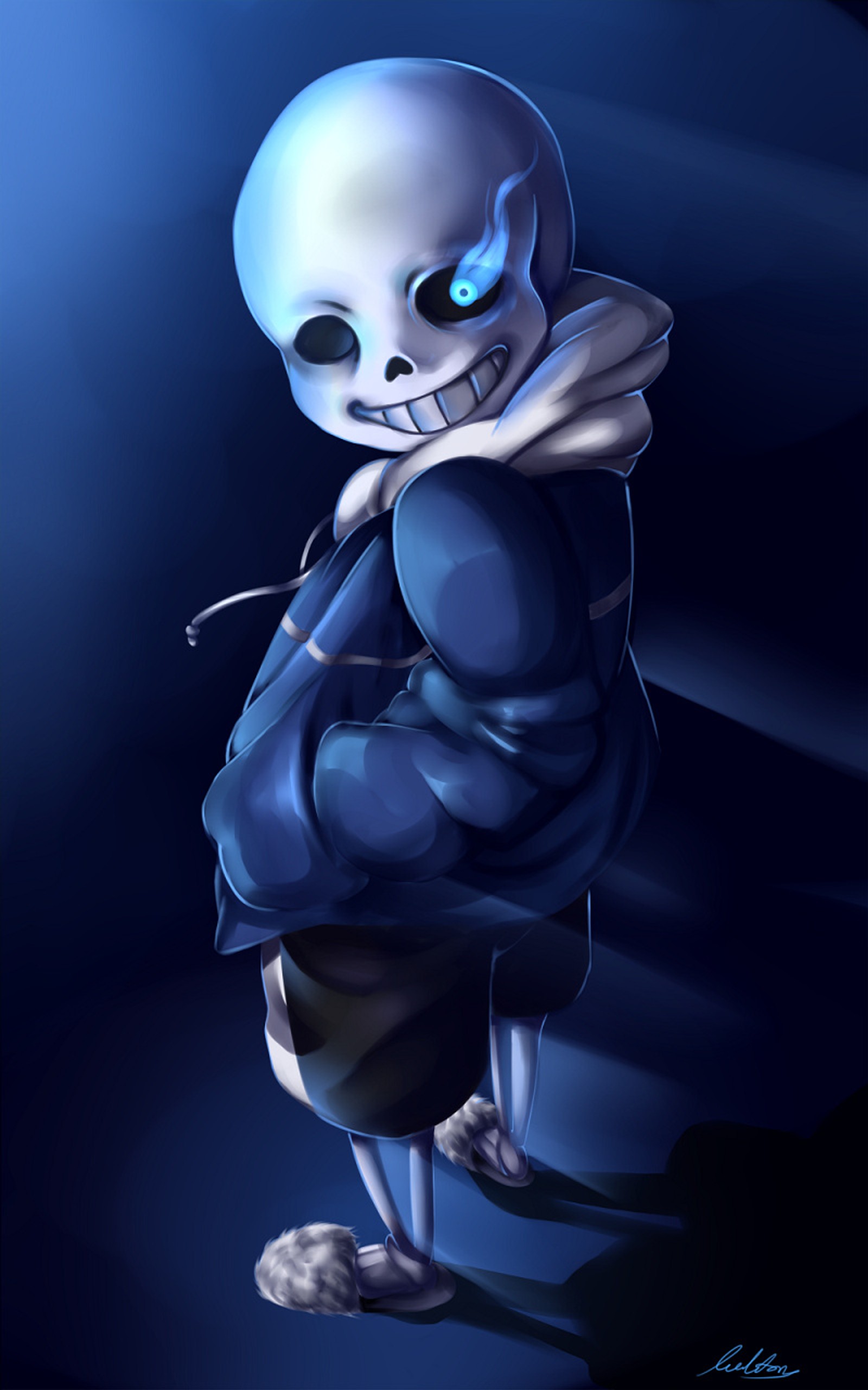 Baixar papel de parede sans, undertale