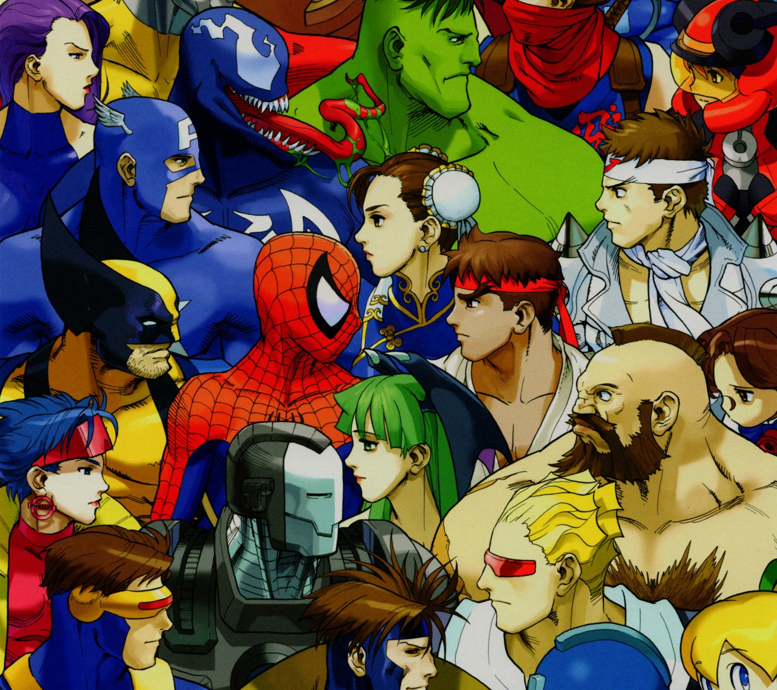 capcom, comic, fight, games, heroe Download Wallpaper