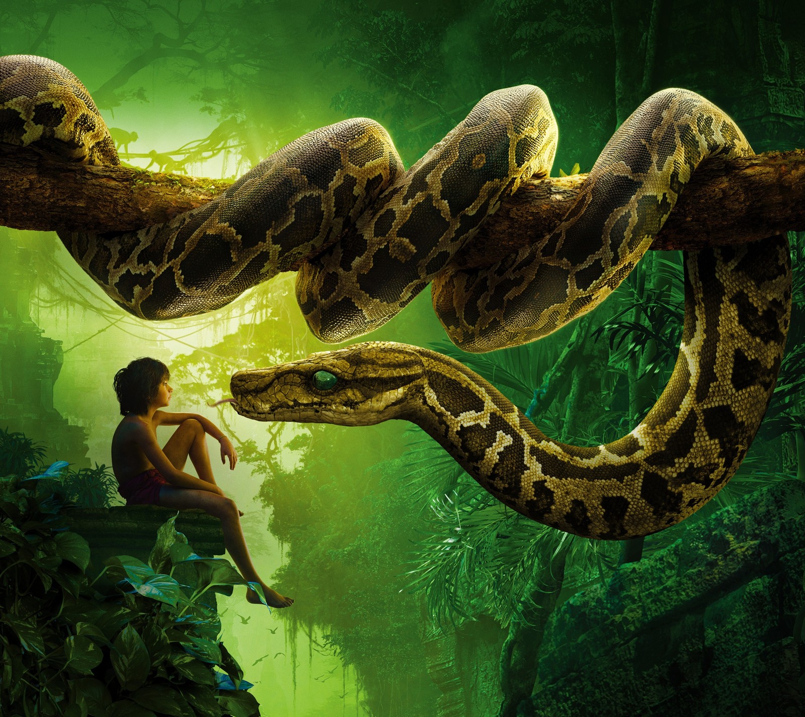 2016, movie, mowgli Download Wallpaper