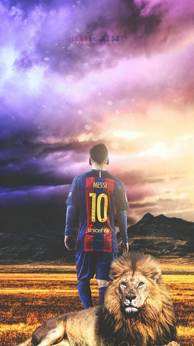 barca, football, messi