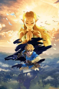 дыхание дикой природы, breath of the wild, nintendo switch, видеоигры, зельда дыхание дикой природы