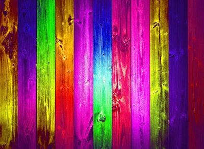 Colorful Abstract Wood Panels