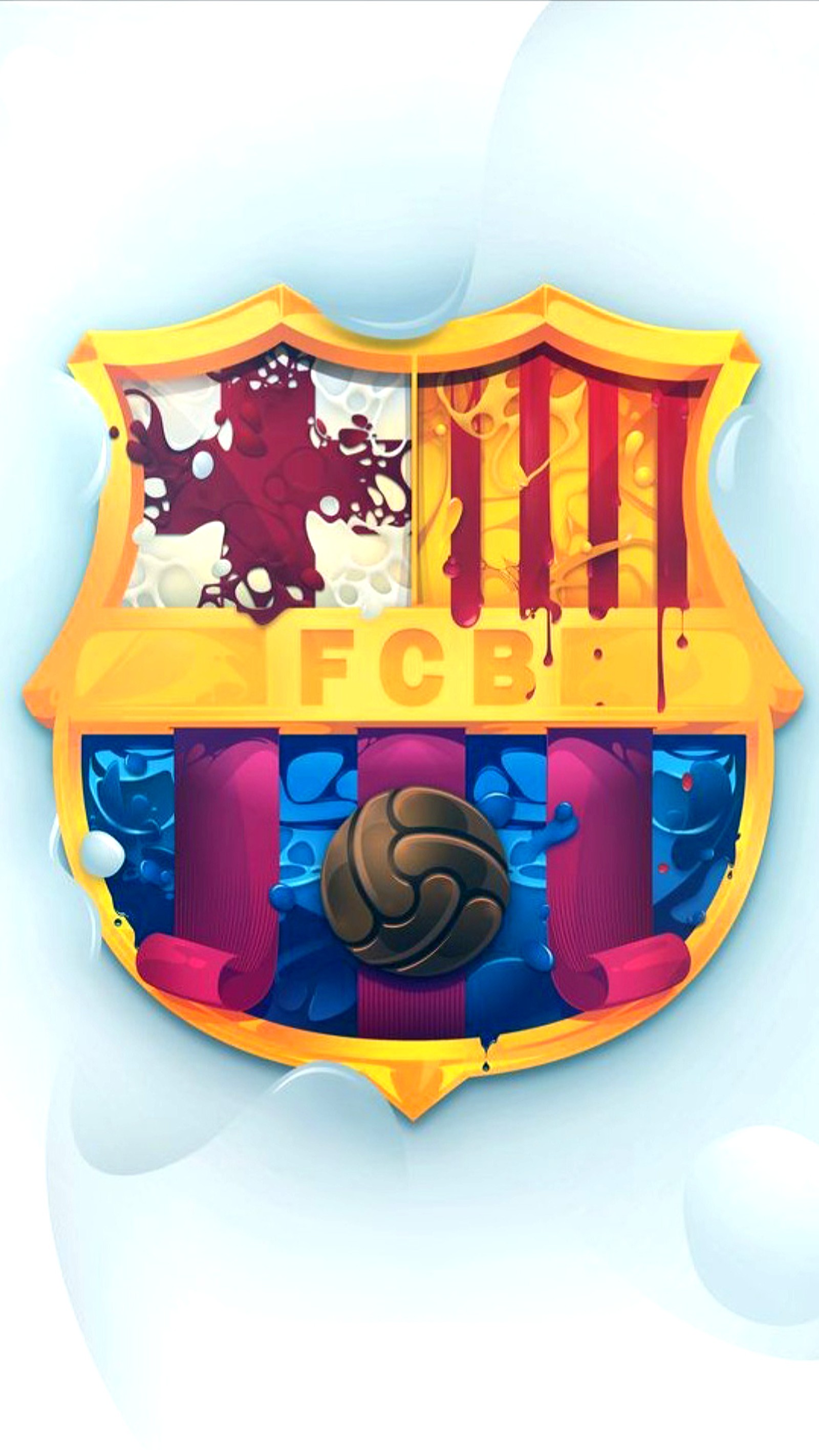 Un primer plano de un escudo de fútbol con un león en él (logotipo, marca, barca, barcelona, españa)