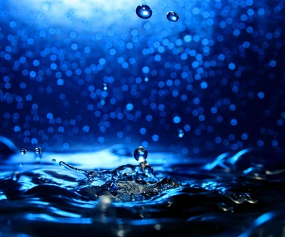 abstract, water drops