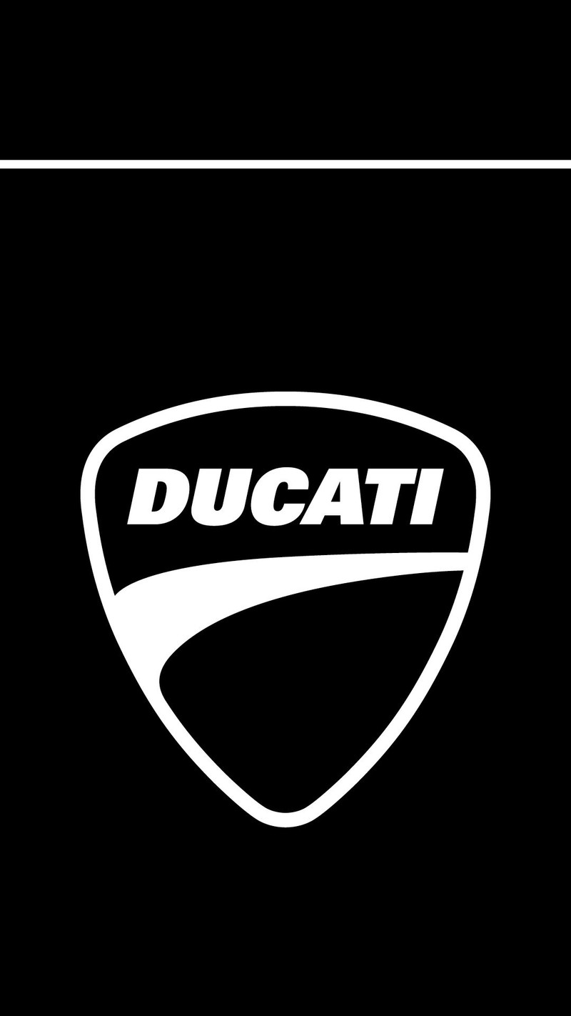 Крупный план логотипа ducati на черном фоне (ducati, логотип)