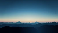 929, abstract, cool, minimal, mountains