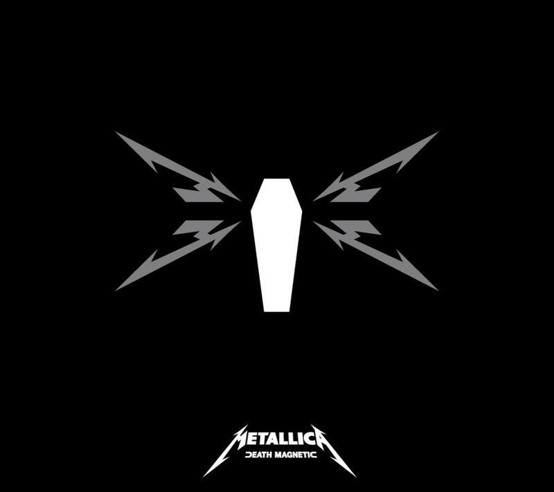 Логотип metallichead на черном фоне (искусство, артисты, группа, обложка диска, хеви метал)