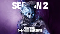 Call of Duty: Modern Warfare 3 - Season 2 2024 Wallpaper Featuring Ghost