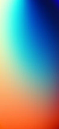 calm, electric blue, horizon, pattern, peach wallpaper