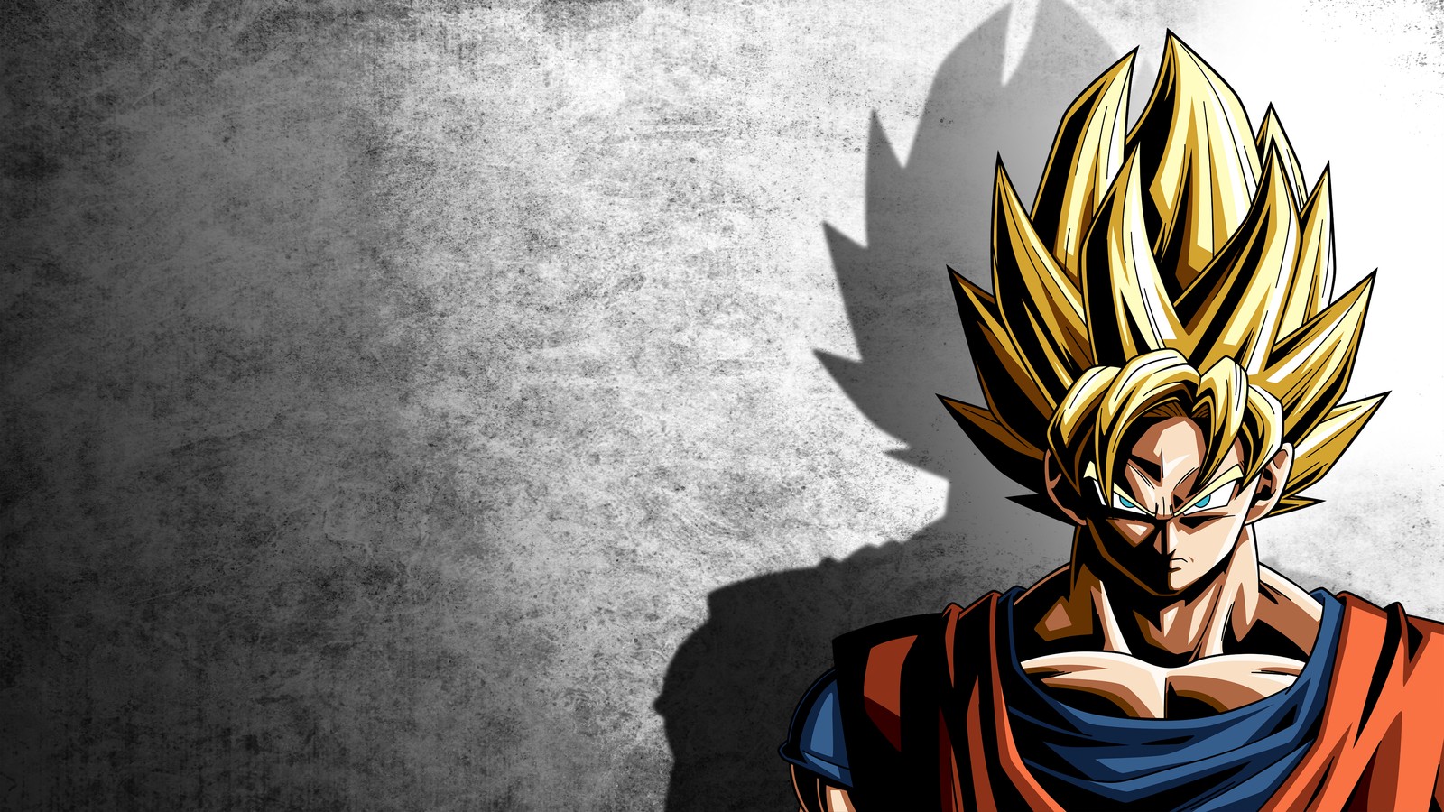 Descargar dragon ball z, super saiyan goku, anime, fondo de pantalla 4k gratis