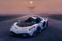 Lamborghini SC20: A Stunning 2021 Supercar in a Dreamy Landscape