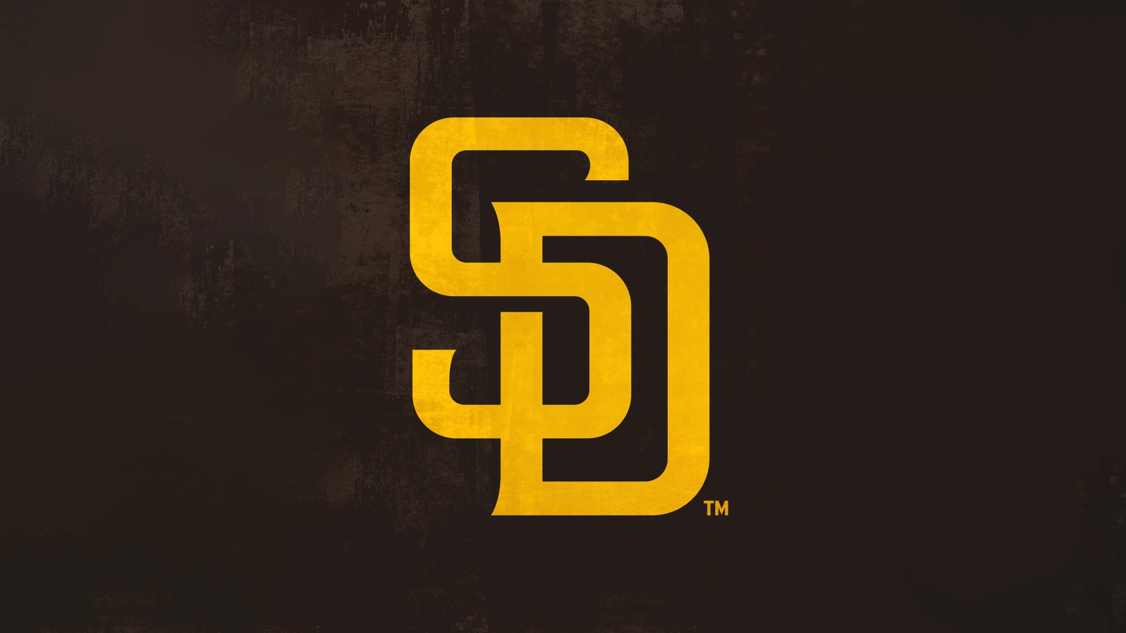 A close up of a san diego logo on a black background (san diego padres, baseball team, major league baseball mlb, 5k, sports)