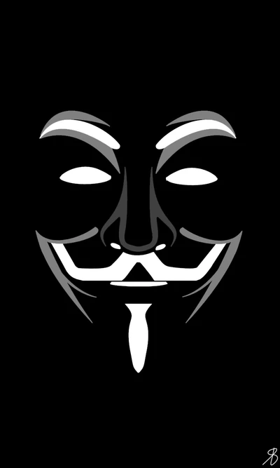 anonymous, black, dark, simplistic