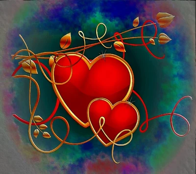 Intertwined Hearts: A Celebration of Love