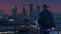 grand theft auto v, zone urbaine, ville, paysage urbain, métropole