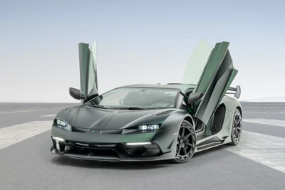 Mansory Cabrera Lamborghini Aventador SVJ с открытыми культовыми дверями-ножницами