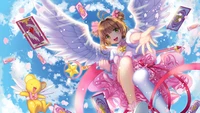 cardcaptor sakura, sakura kinomoto, filles danime, anime