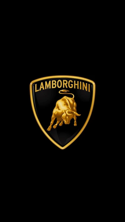 1080p, badge, emblème, lamborghini, logo