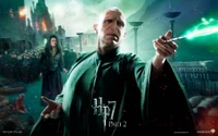 lord voldemort, bellatrix lestrange, film daction, obscurité, baguette