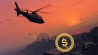 Robo al amanecer: Helicóptero sobre nosotros en Grand Theft Auto V