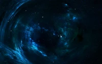 espaço sideral, objeto astronômico, azul, atmosfera, universo