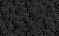 black, pattern, monochrome, design, circle wallpaper