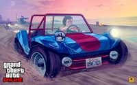 Aventure vintage en buggy de plage dans Grand Theft Auto Online