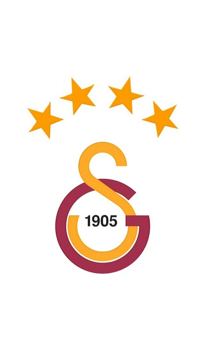 Logotipo do Galatasaray com quatro estrelas e ano de fundação 1905