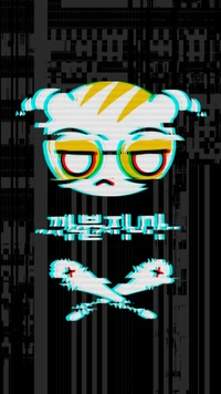 dokkaebi, glitch, operators, phone, photo wallpaper