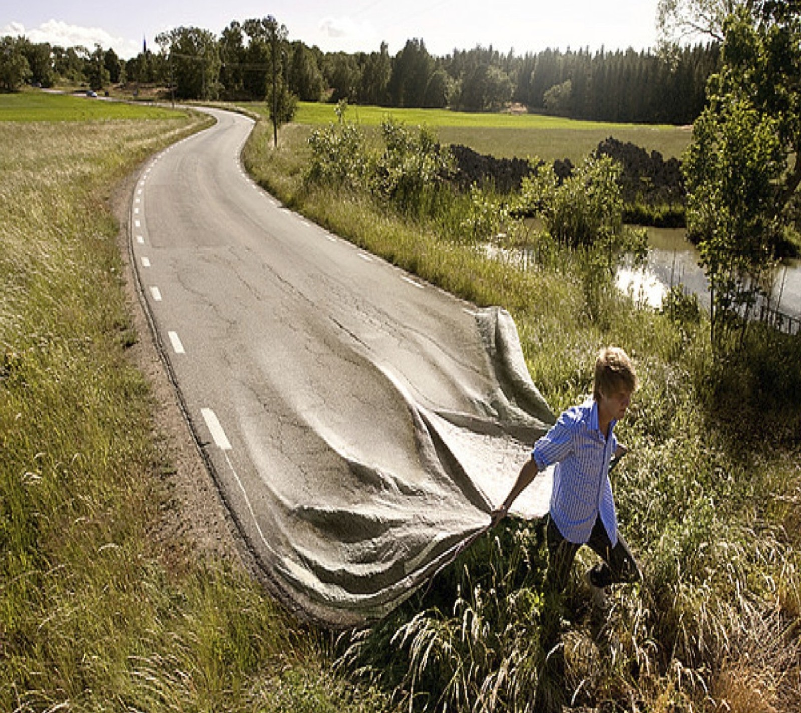 Скачать обои old road