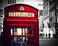 stand, booth, edificios, paisaje, londres